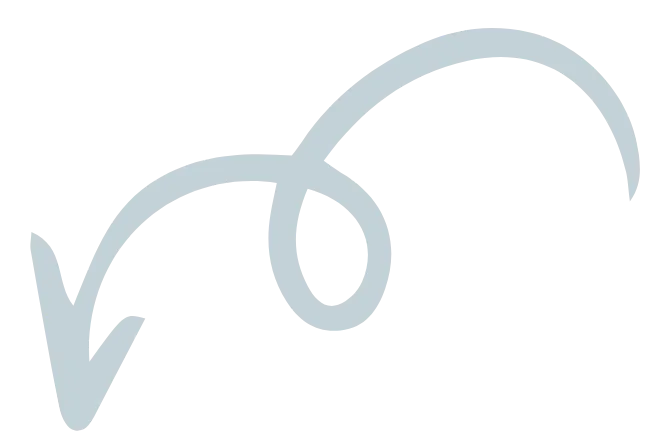 Curly Arrow Blue